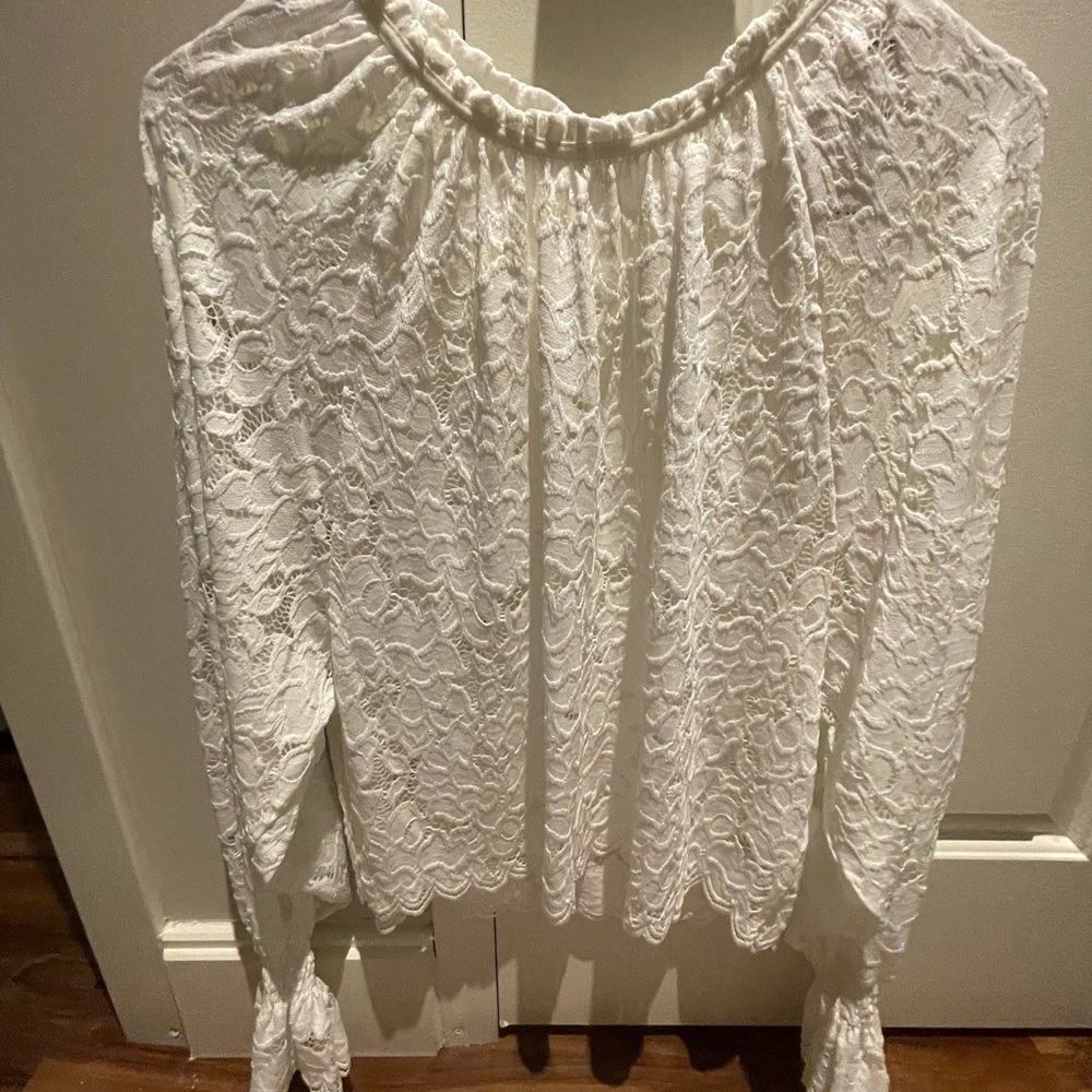free People Lace Top